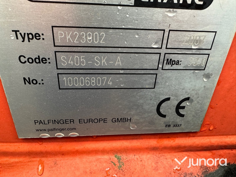 Kranflak - Palfinger PK 23002