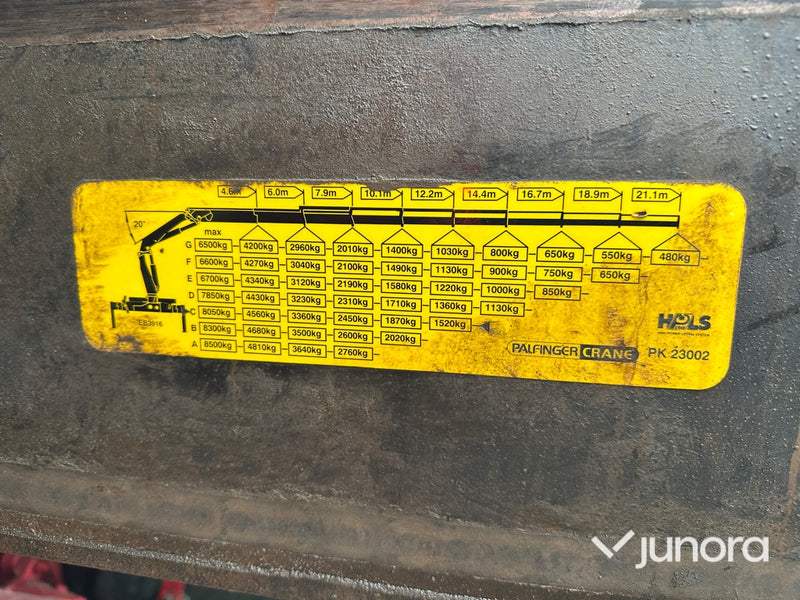 Kranflak - Palfinger PK 23002