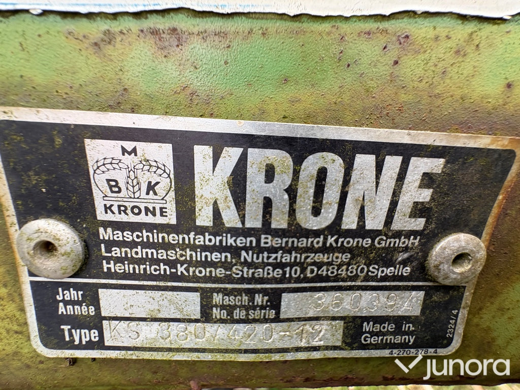Strängläggare krone KS 380/420-12