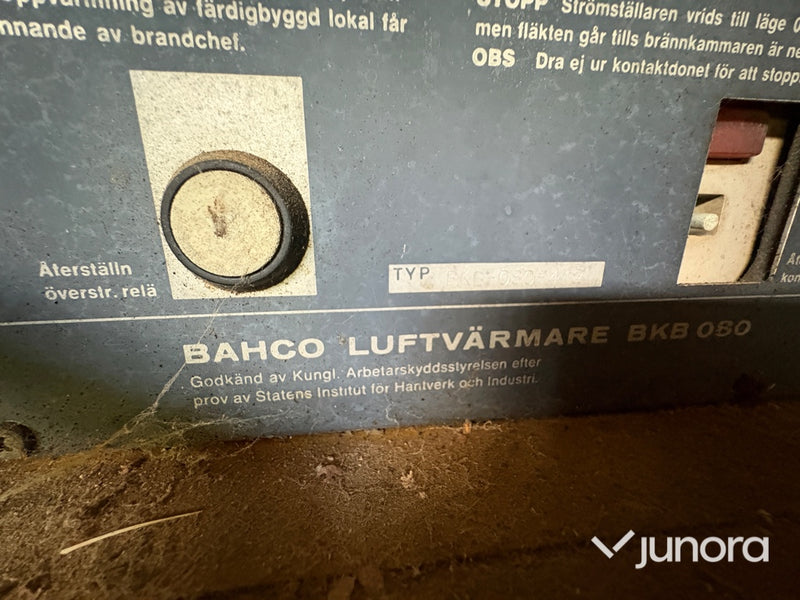 Bacho Luftvärmare BKB 080