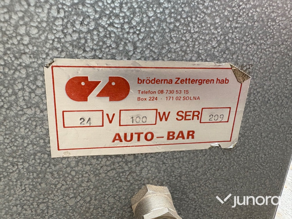 Matlådevärmare - Bröderna Zettergren HAB, AUTO-BAR