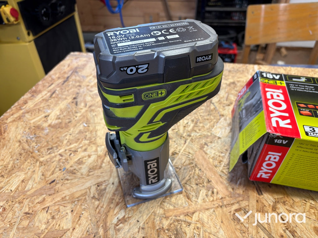 Kantfräs / Handöverfräs - Ryobi, Batteridriven