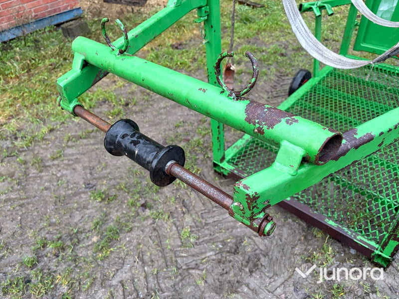 Verkstol – manuell, flyttbar på hjul