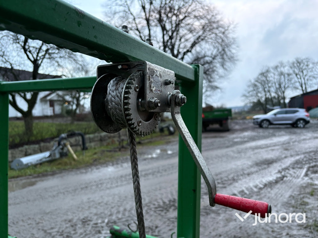 Verkstol – manuell, flyttbar på hjul
