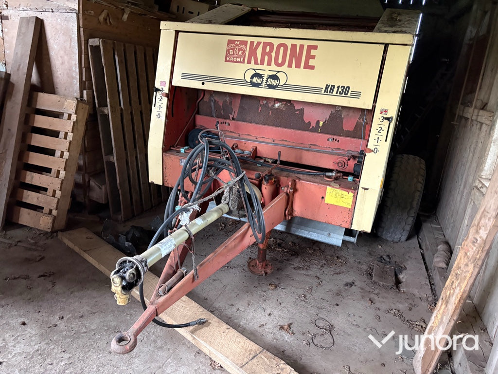 Rundbalspress Krone 130 Mini-stop