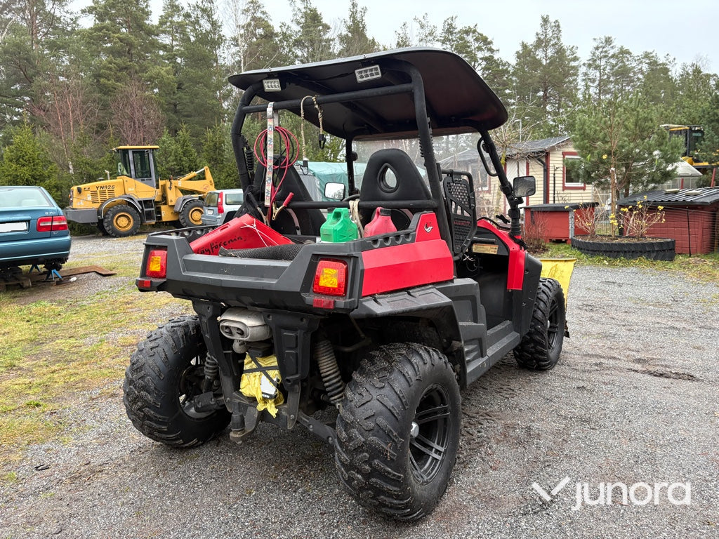 UTV + Vikplog - Hisun, 800 UTV WB