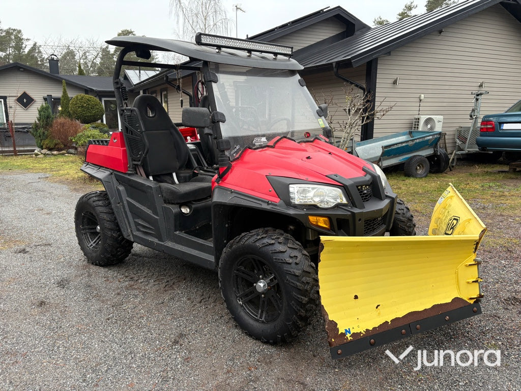 UTV + Vikplog - Hisun, 800 UTV WB