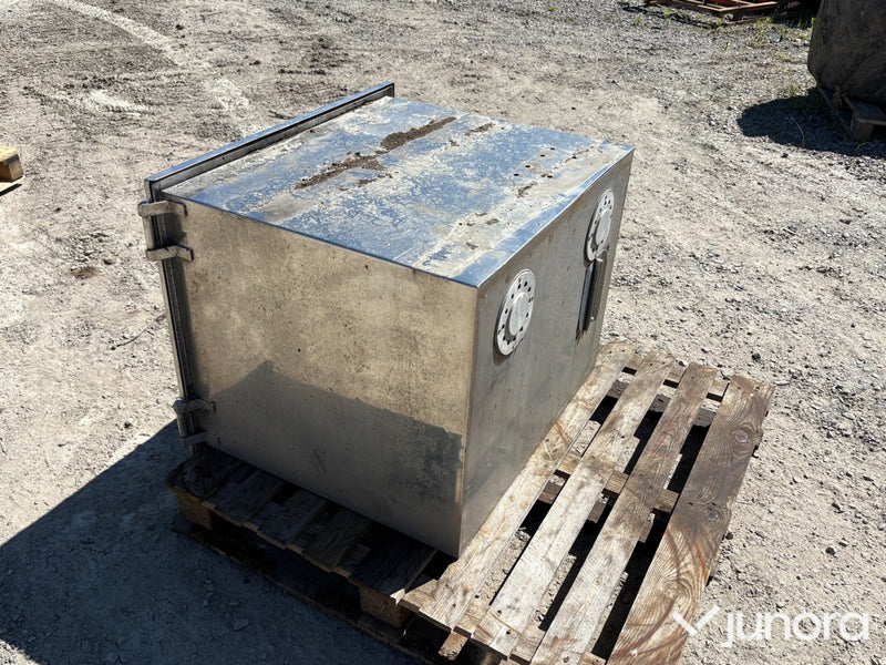 Rostfritt lastbilsskåp