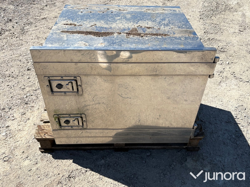 Rostfritt lastbilsskåp