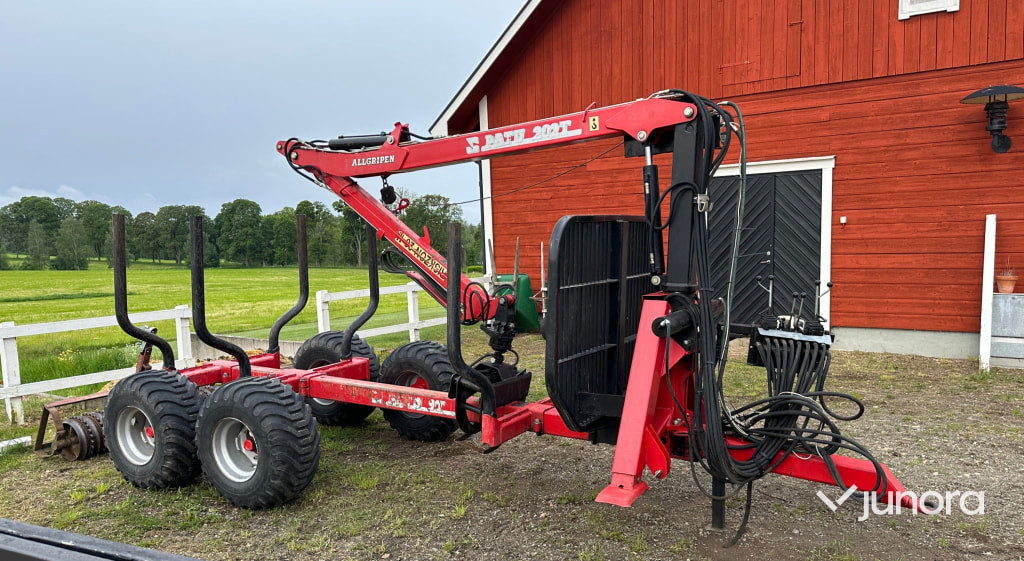 Patu 202 T – Skogsvagn med vinsch