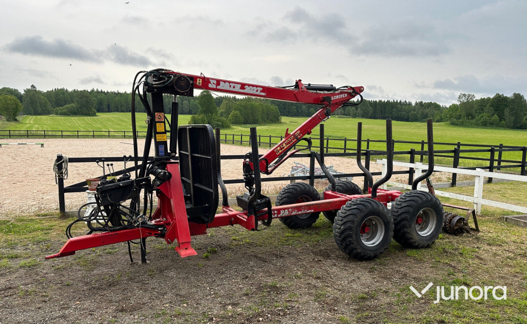 Patu 202 T – Skogsvagn med vinsch