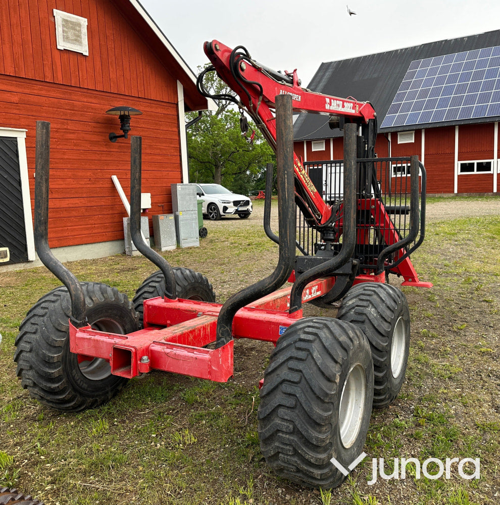 Patu 202 T – Skogsvagn med vinsch