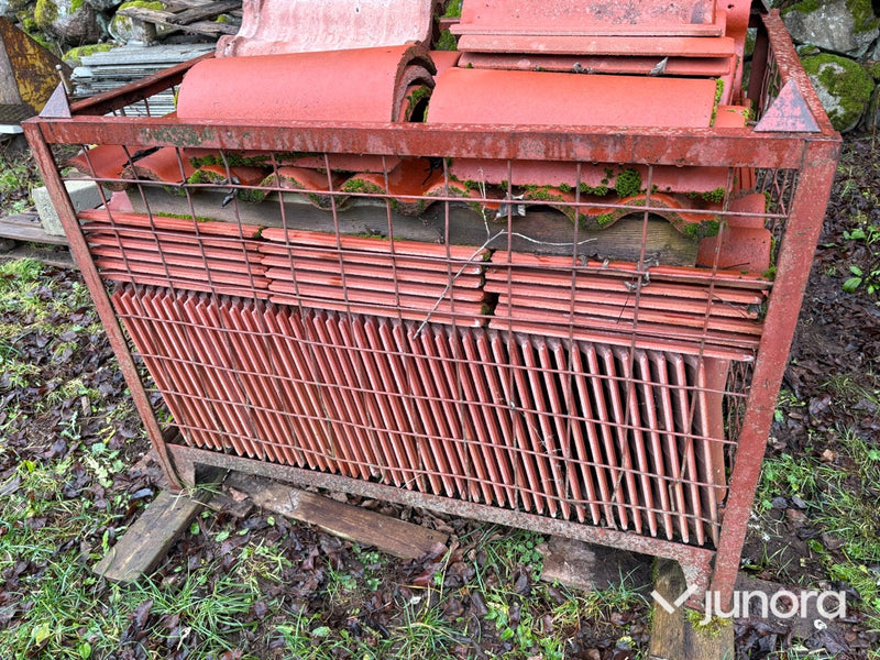 Tegelpannor - Benders, Palema tvåkupig (röd)