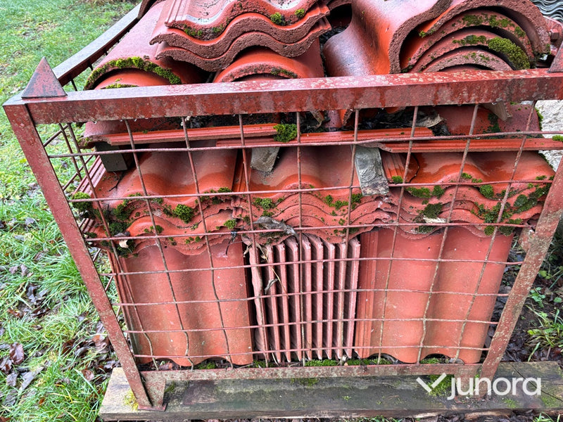 Tegelpannor - Benders, Palema tvåkupig (röd)