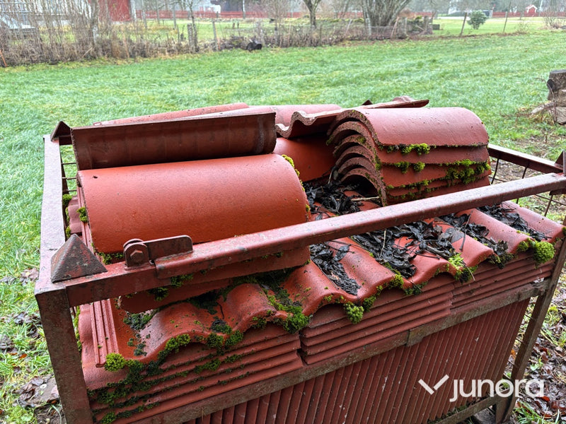 Tegelpannor - Benders, Palema tvåkupig (röd)