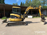 Grävmaskin CAT 304 CR 4-ton