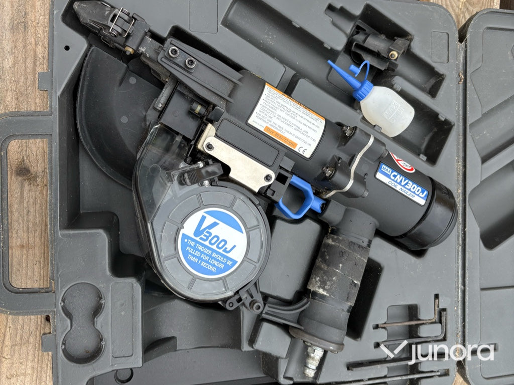Ankarspikpistol Max cnv300j coil nail