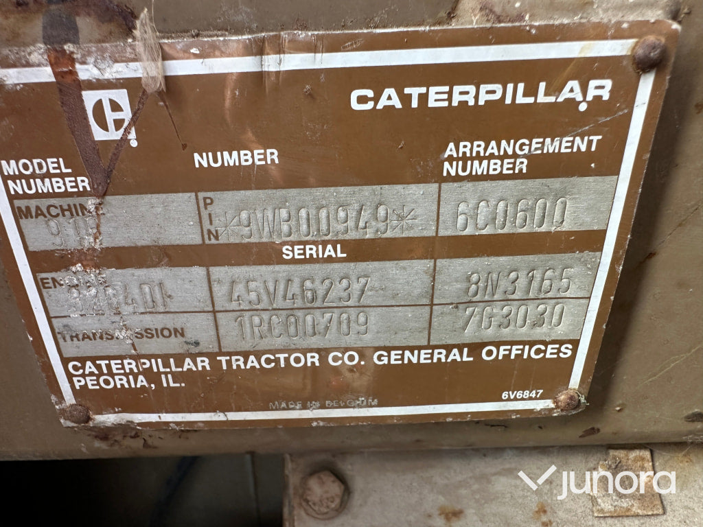 Hjullastare - CAT 916