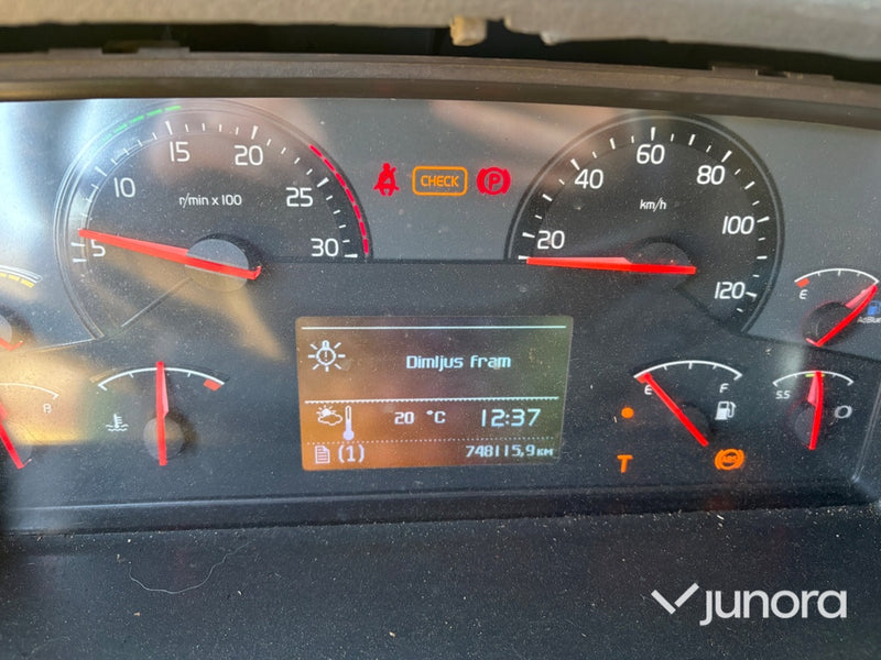 Lastväxlare - Volvo, FH 520 6X4 Tridem