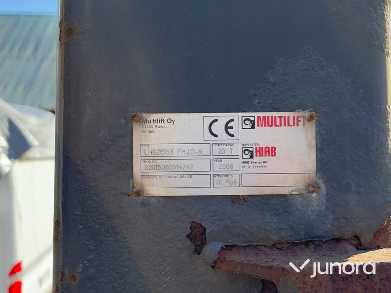 Lastväxlare - Volvo, FH 520 6X4 Tridem