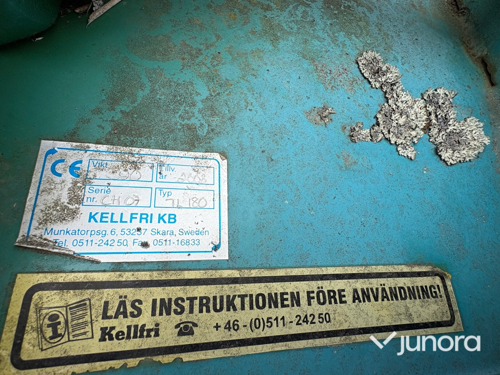 Jordfräs Kellfri TL180
