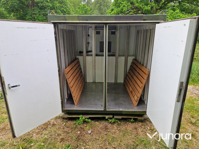 Militärt Kylrum Container