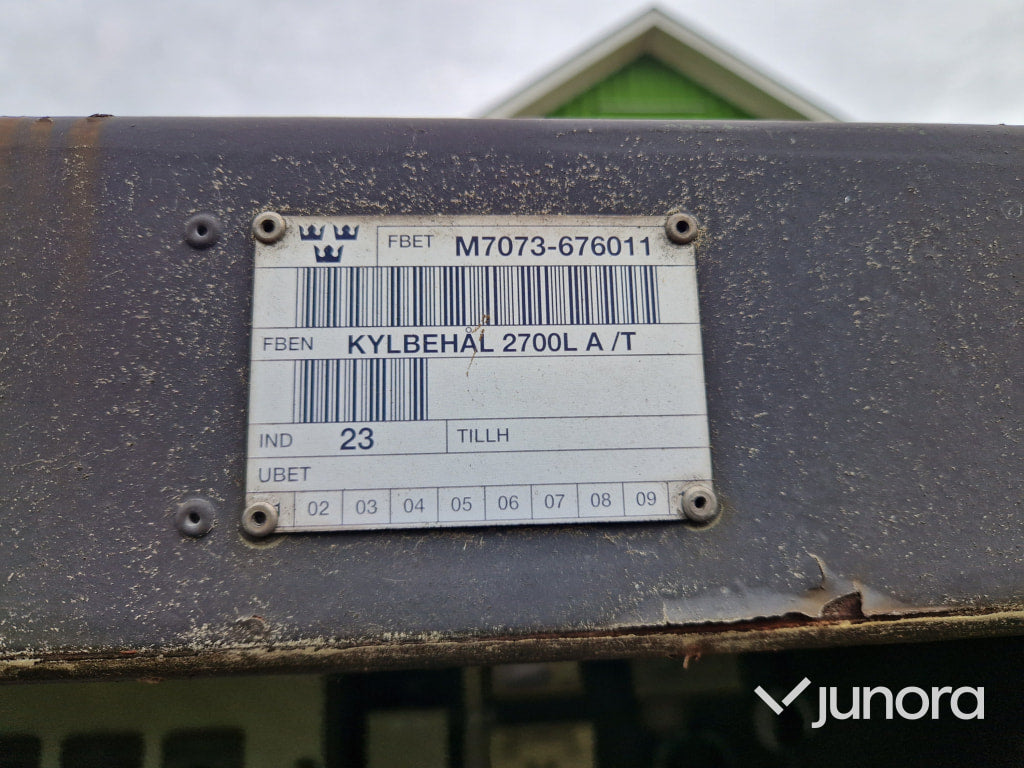 Militärt Kylrum Container