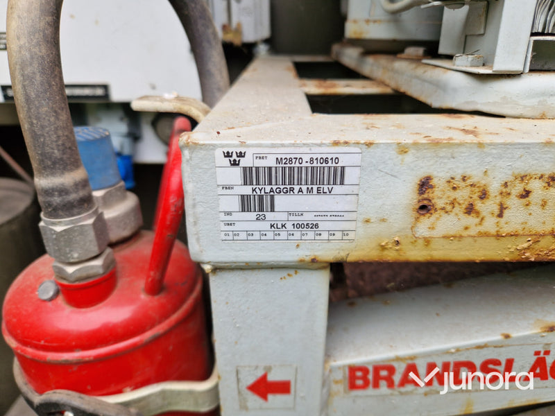 Militärt Kylrum Container