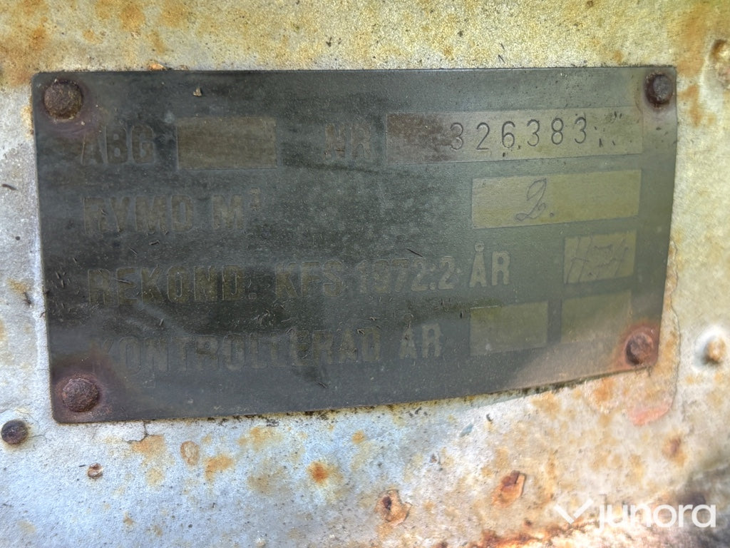 Dieseltank - 2m³