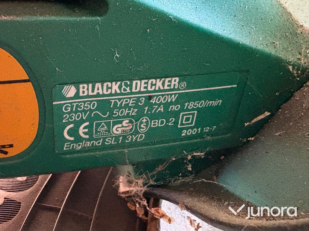 Häcksax - Black & Decker, GT350