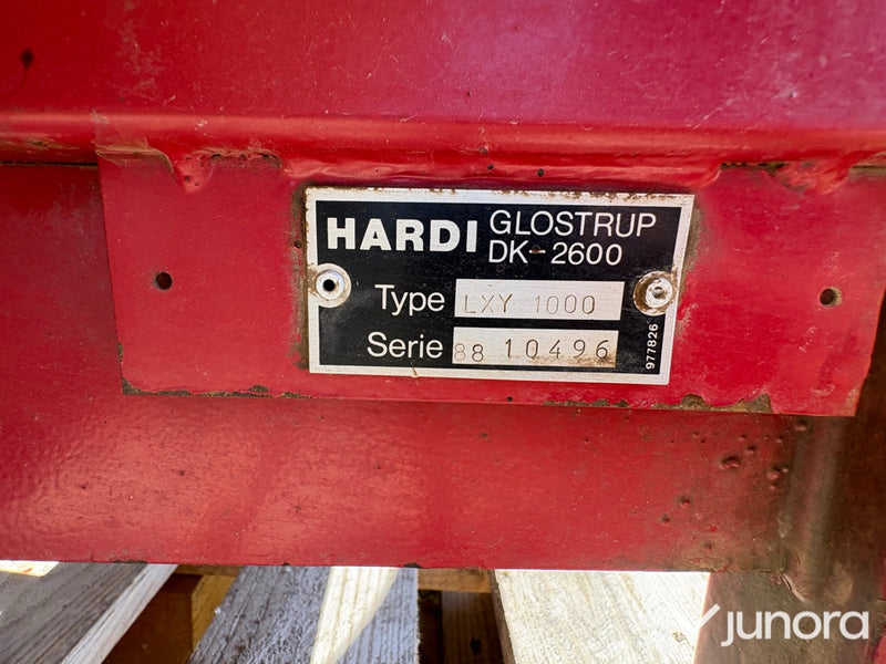 Hardi växtspruta 1000L 12M