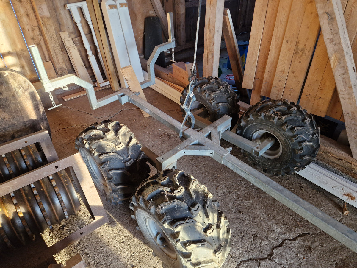 Timmervagn - för ATV