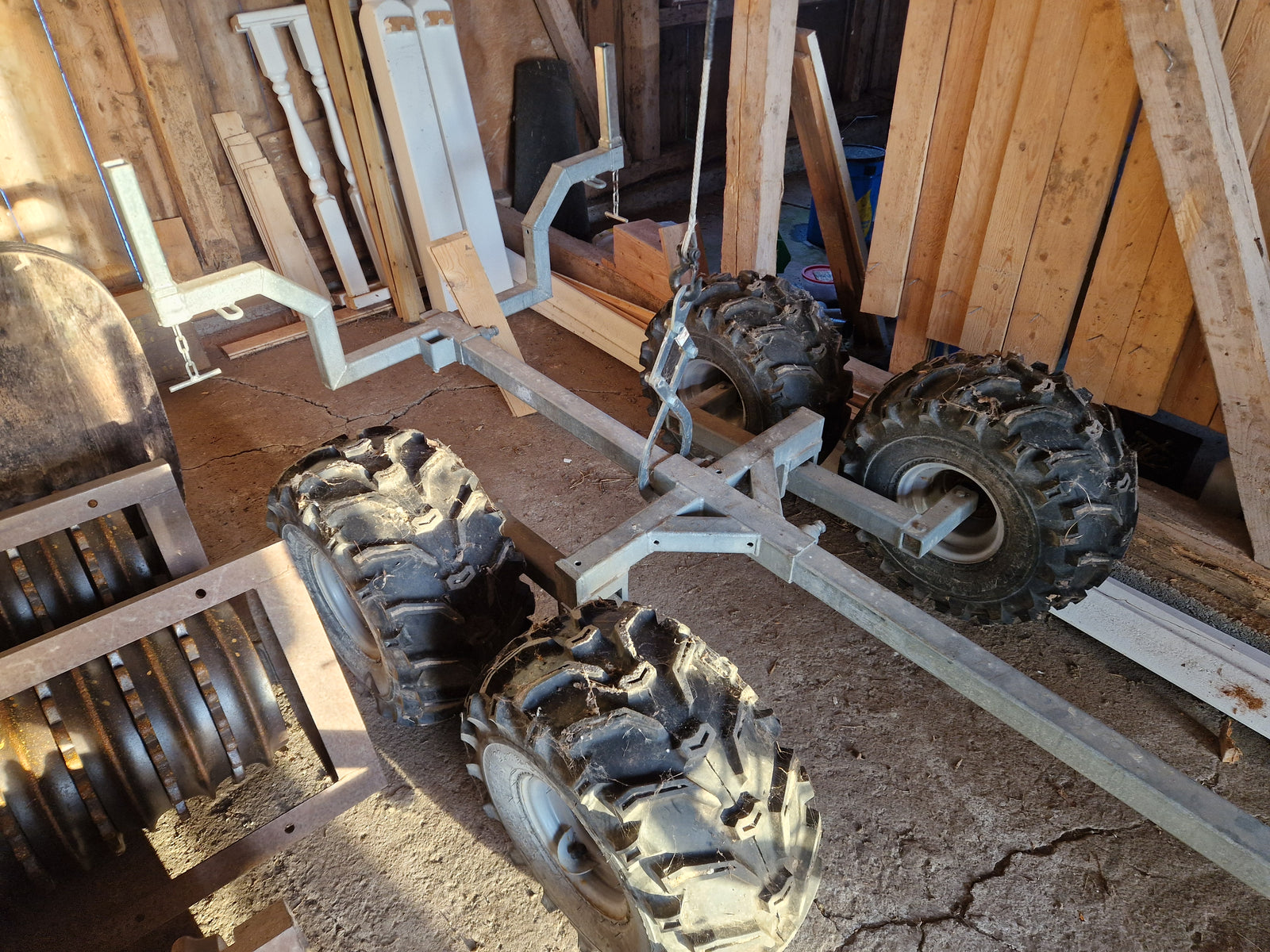 Timmervagn - för ATV