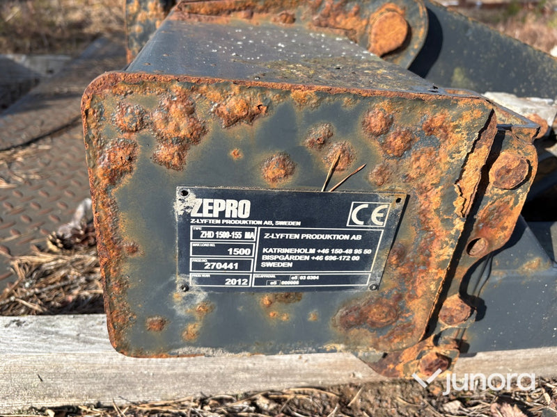 Bakgavellyft - Zepro, ZHD 1500-155 MA