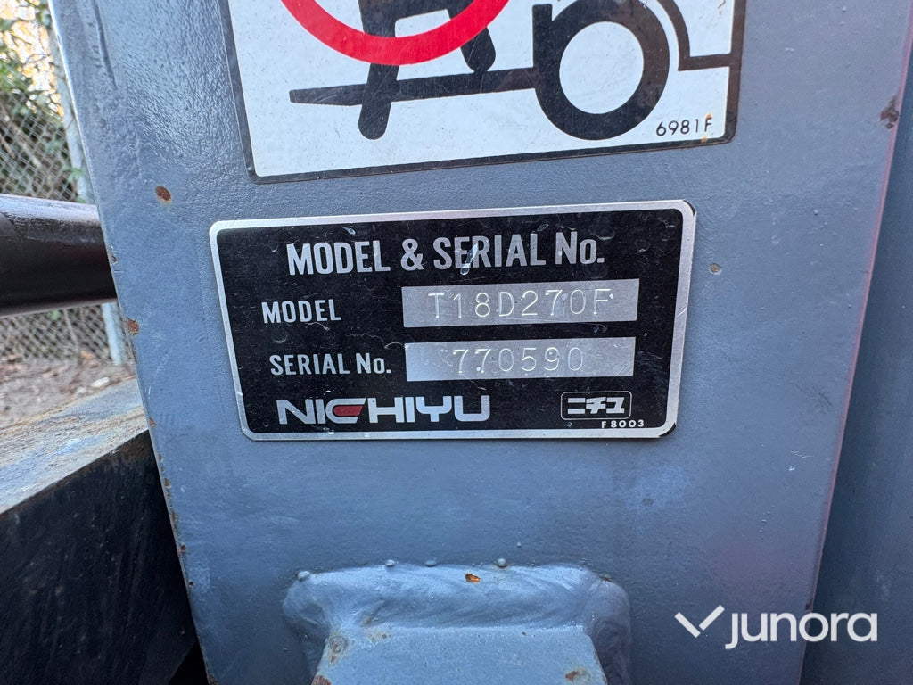Motviktstruck - Nichiyu, FBT15