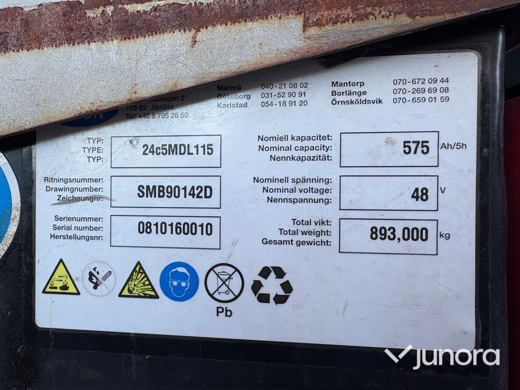 Motviktstruck - Nichiyu, FBT15