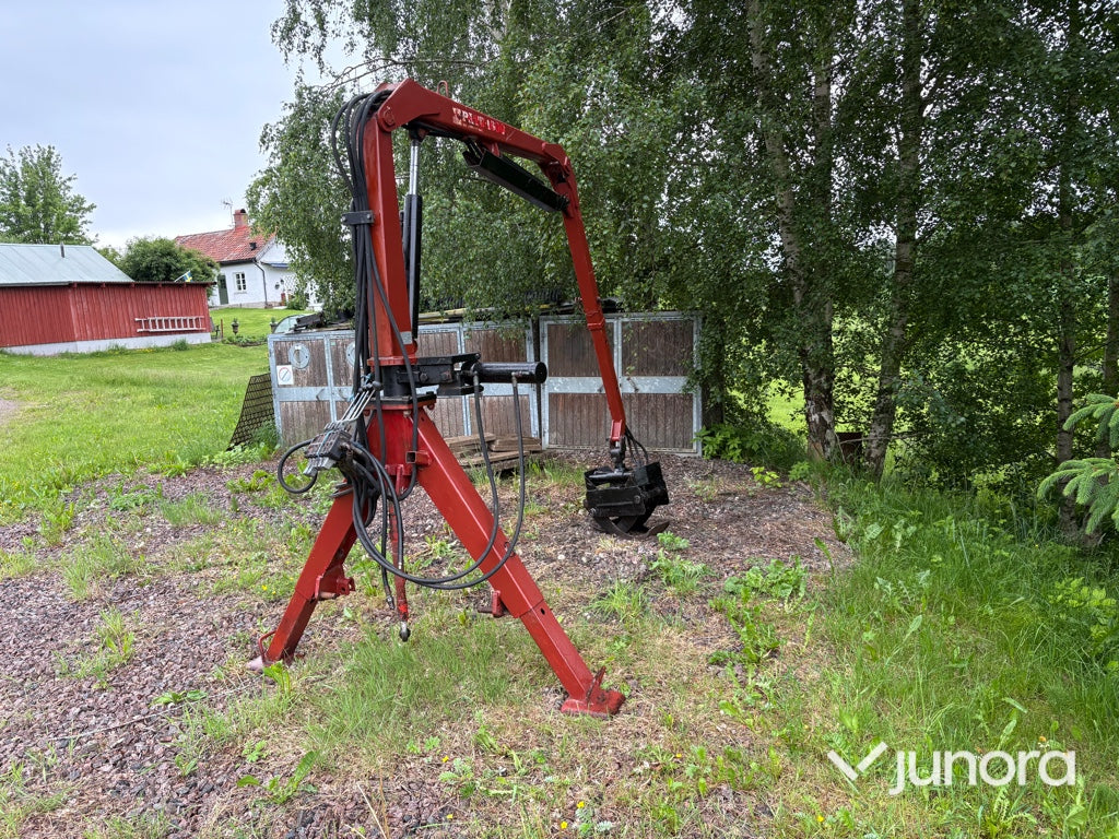 Skogskran med grip - METSALOY, MKT 1600