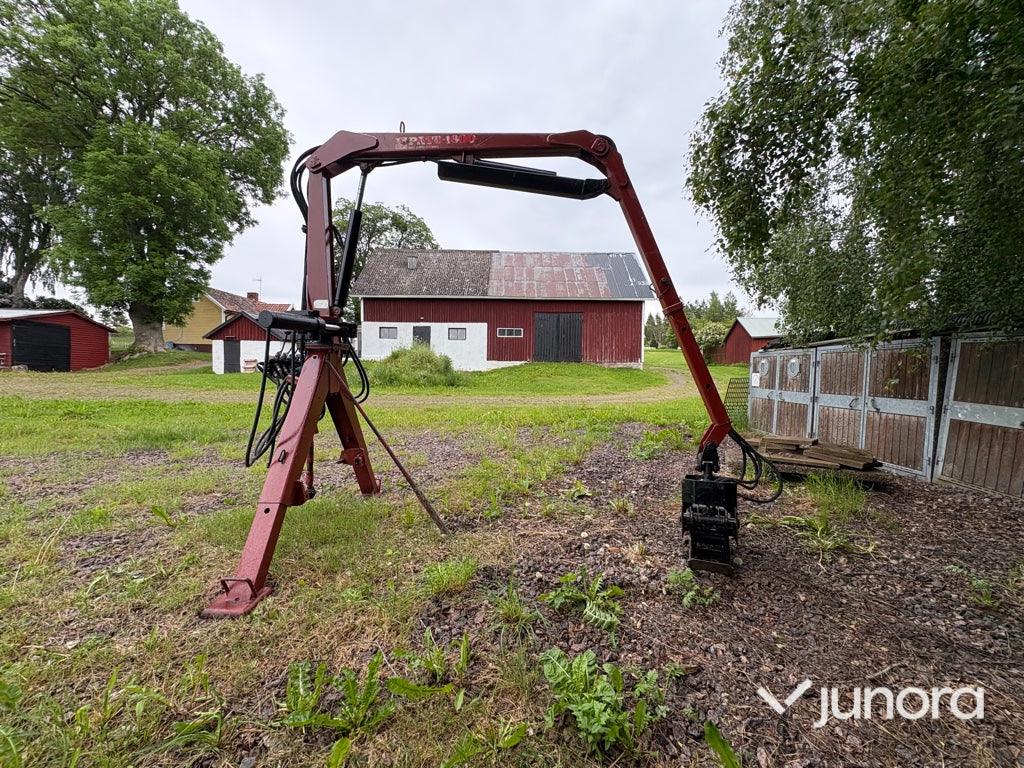 Skogskran med grip - METSALOY, MKT 1600