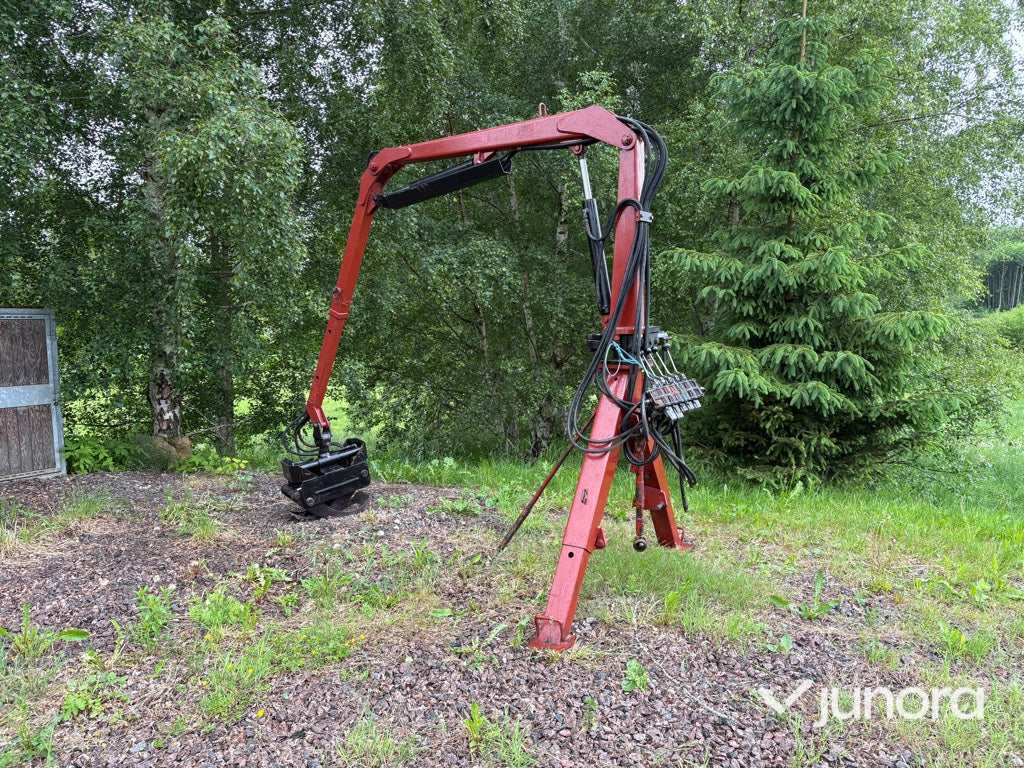 Skogskran med grip - METSALOY, MKT 1600