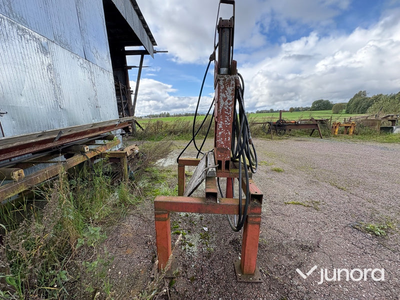 Vedklipp med transportband