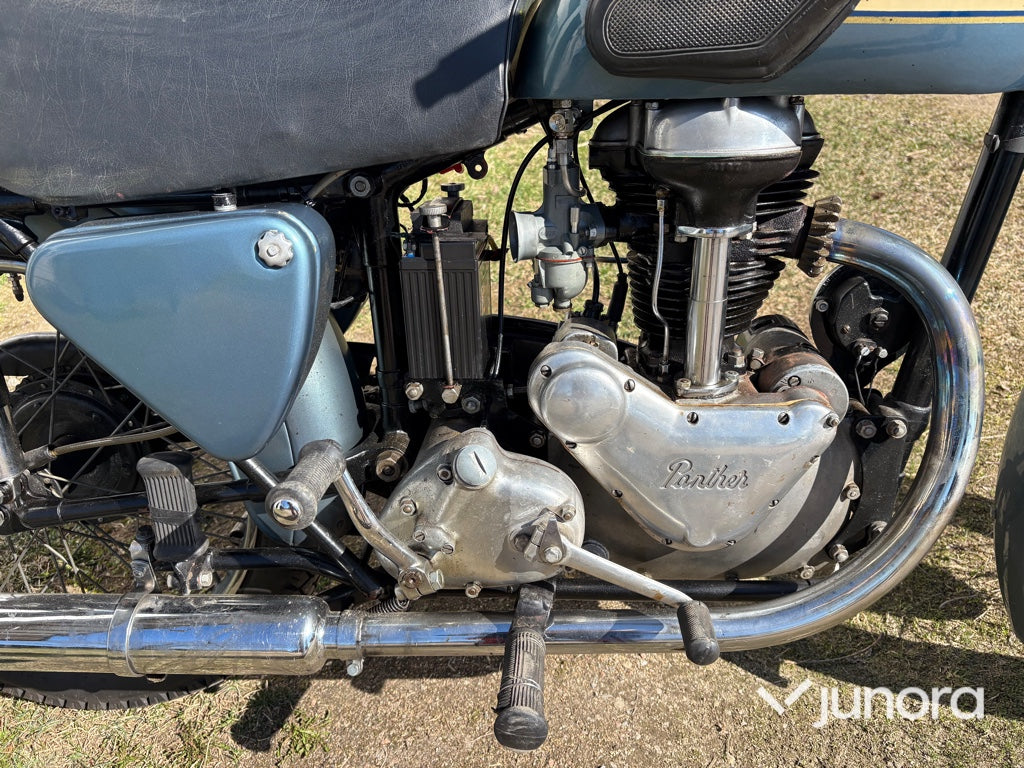 Veteranmotorcykel - Panther, 75