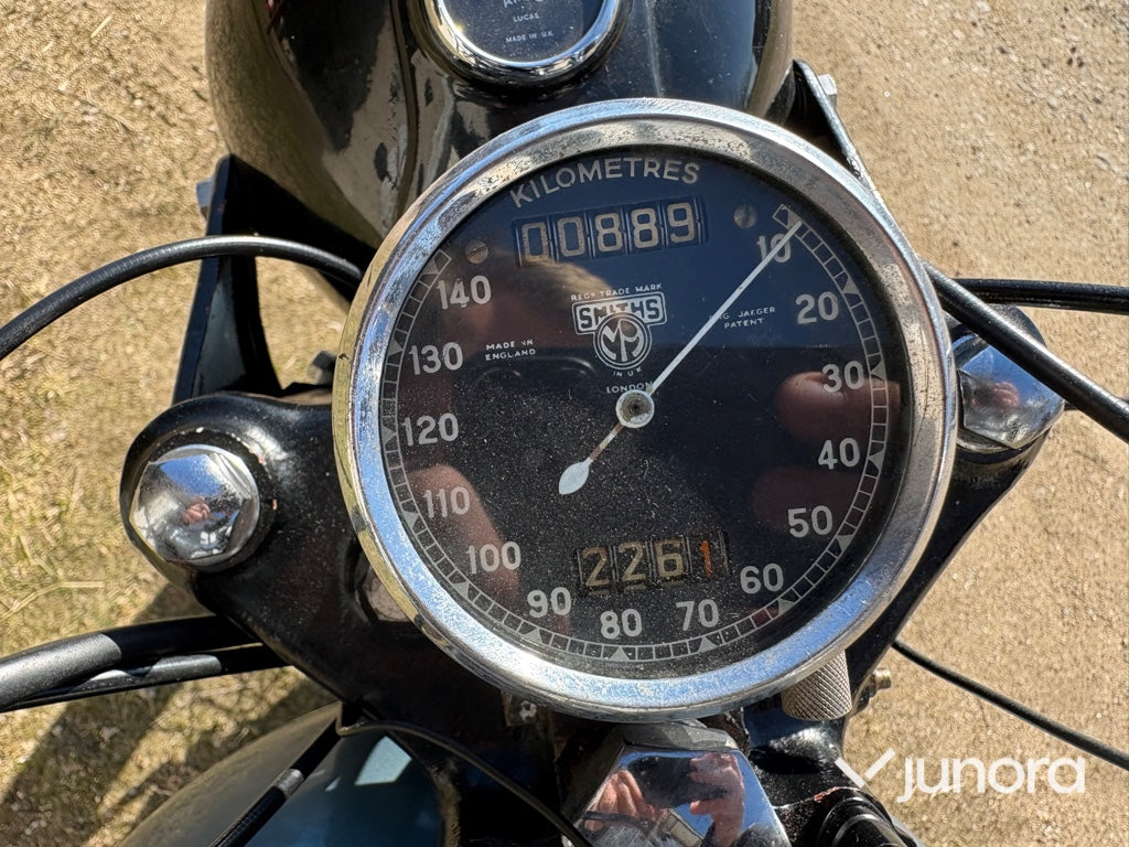Veteranmotorcykel - Panther, 75