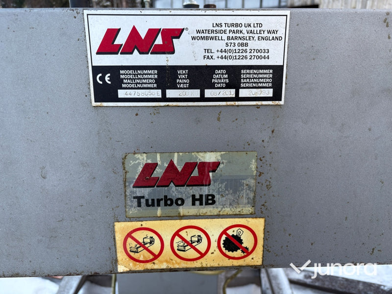 Spåntransportör - LNS Turbo HB