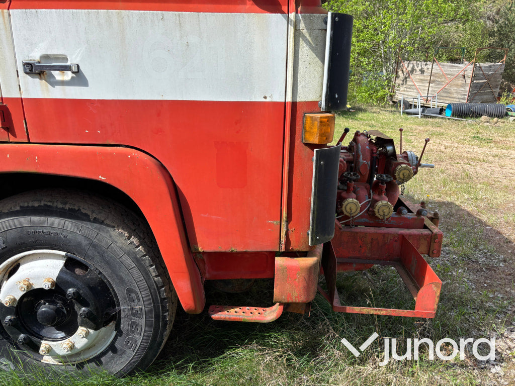 Brandbil Scania – årsmodell 1980