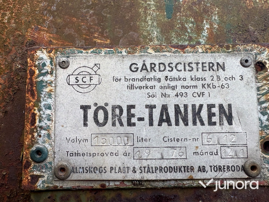 Farmartank 15 000 L Töre-Tanken