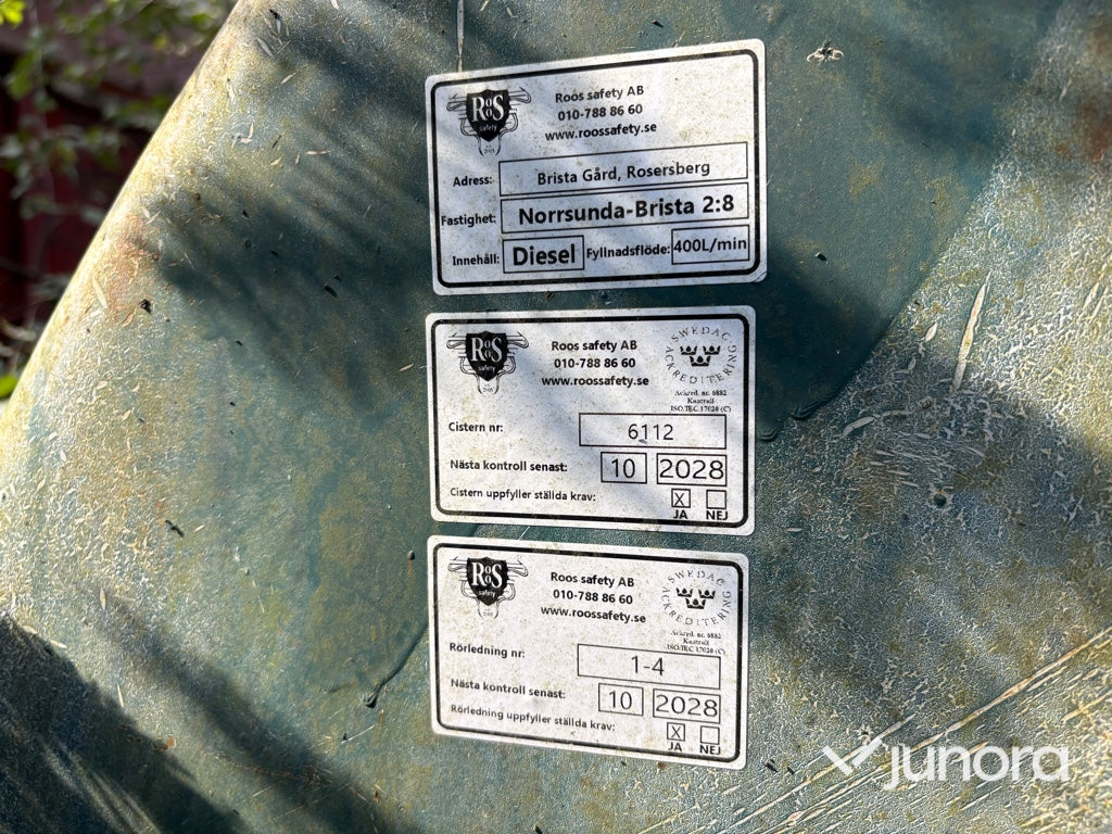 Farmartank 15 000 L Töre-Tanken