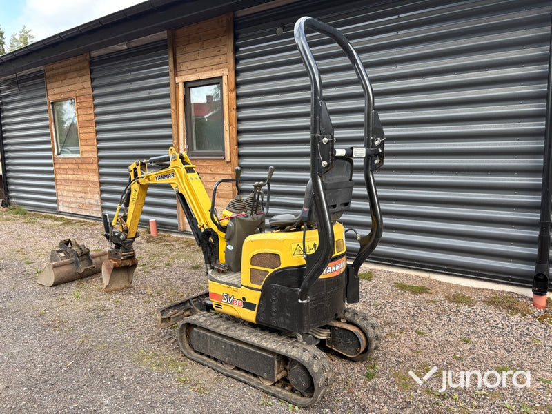 Minigrävare Yanmar sv 08