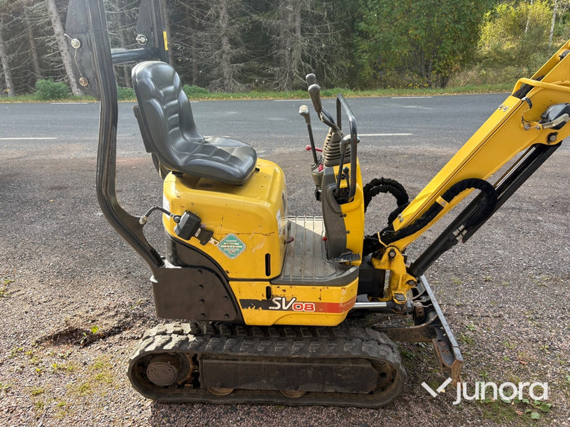 Minigrävare Yanmar sv 08