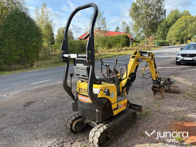 Minigrävare Yanmar sv 08
