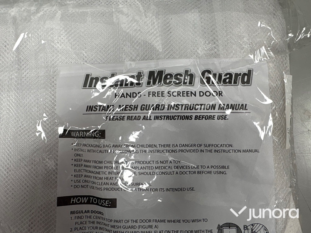 Myggnät - Instant Mesh Guard, Magnetstängning, 50st